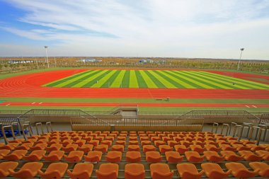 Stadyum koltukları, spor karşılaşmaları.