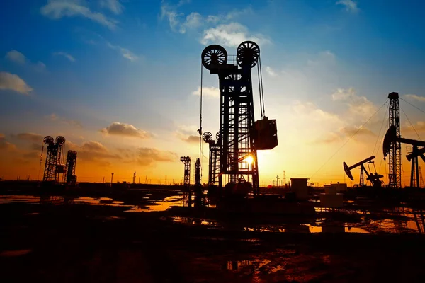 Нефтяной Насос Промышленное Оборудование — стоковое фото