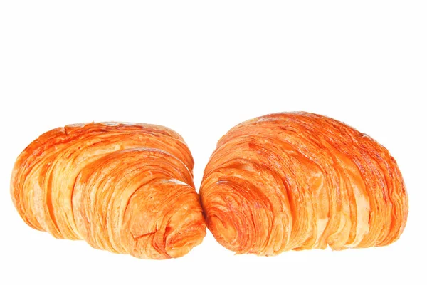 Crisp Fresh Croissants Background — Stock Photo, Image
