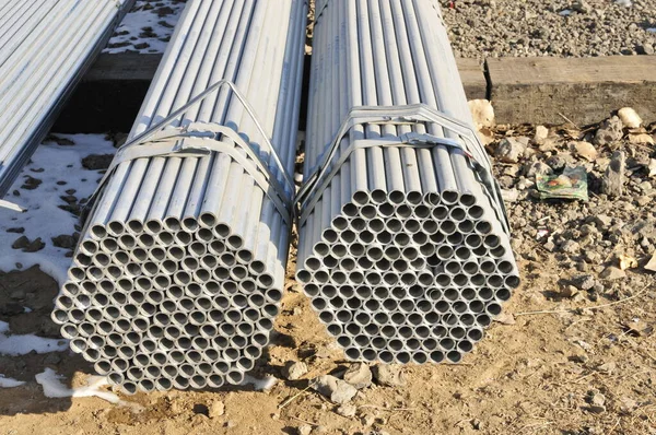 Layers Steel Pipe — Stock Photo, Image