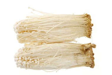 Mantarın beyaz arka planı 