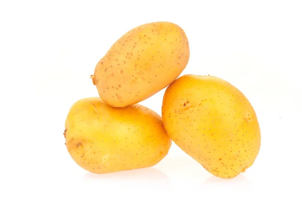 Patatas Sobre Fondo Blanco —  Fotos de Stock