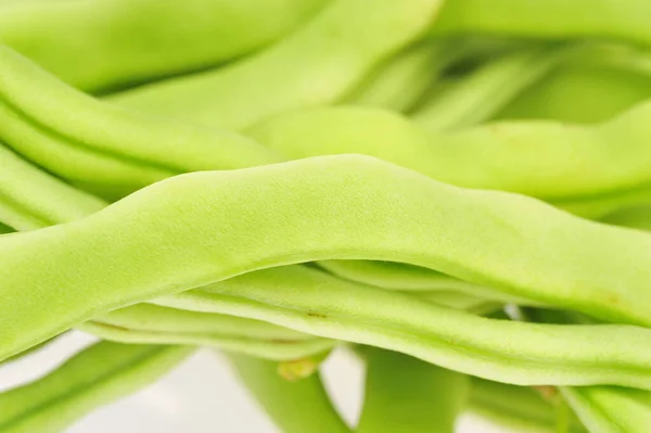 Fresh Beans Isolated White Background — Stock Photo, Image