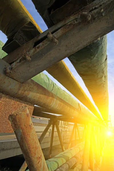 Pipeline Oil Fields — Stock Photo, Image