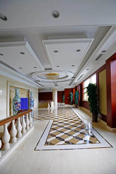 Dekoration Und Design Luxuriösen Foyer — Stockfoto