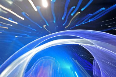 Soyut arkaplan, yaratıcı dinamik elementler, th 'in geleceği