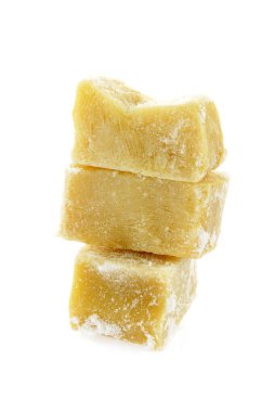 beyaz bir arka plan üzerinde jöle