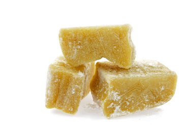 beyaz bir arka plan üzerinde jöle