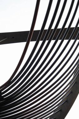 Modern inşaat çeliği, gelecekteki gerçeküstü tasarım.