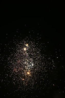 Karanlıktaki ışık, soyut arkaplan