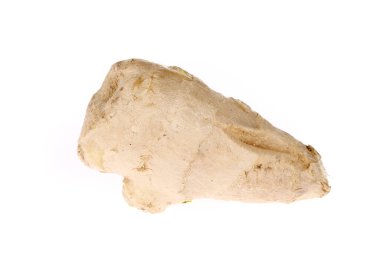 Beyaz arka planda izole edilmiş taze kızıl.