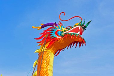 Çin ejderhası feneri.