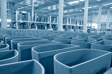 Seramik ürünler atölyede 