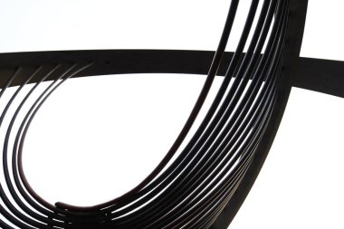 Modern inşaat çeliği, gelecekteki gerçeküstü tasarım.