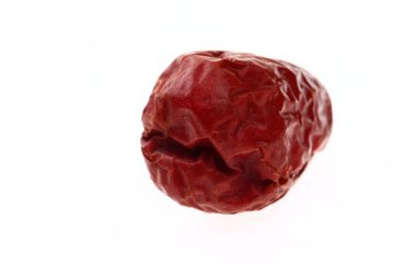 Beyaz arkaplanda kırmızı 