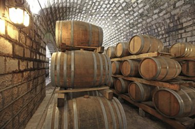 Tahta Varilli Şarap Mahzeni