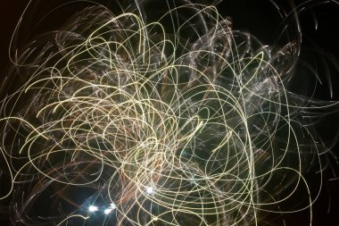 Karanlıktaki ışık, soyut arkaplan