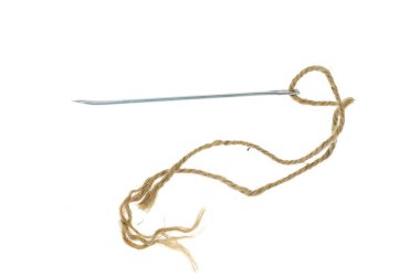 The needle on the rope clipart