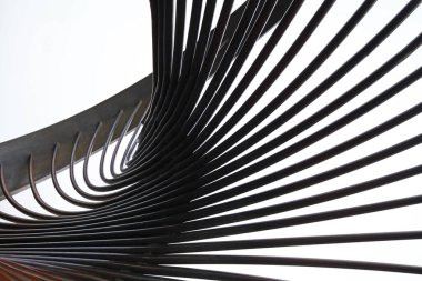 Modern inşaat çeliği, gelecekteki gerçeküstü tasarım.