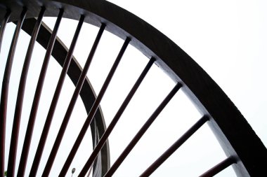 Modern inşaat çeliği, gelecekteki gerçeküstü tasarım.