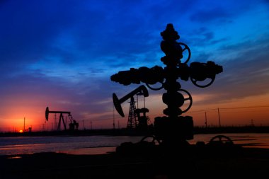 Yağ pompaları. Petrol sanayi ekipmanları.