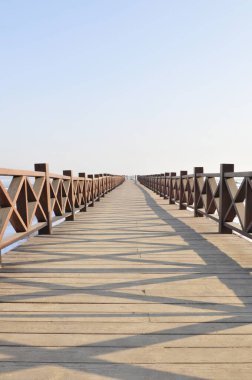 Kışın deniz limanı