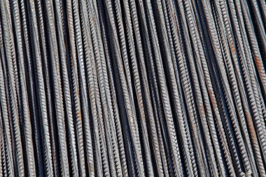 İnşaat alanında inşaat çubuğu düzenlendi