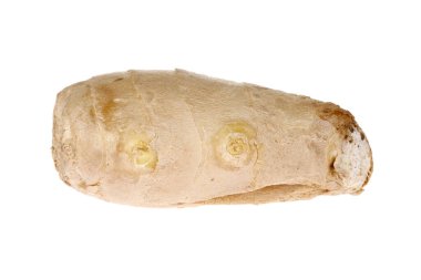 Beyaz arka planda izole edilmiş taze kızıl.