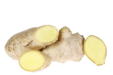 Beyaz arka planda izole edilmiş taze kızıl.