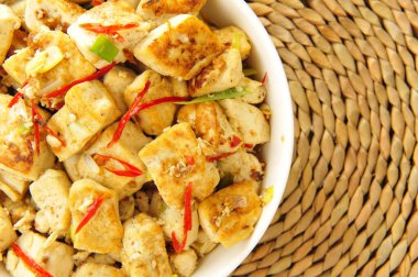 baharatlı sıcak fasulye