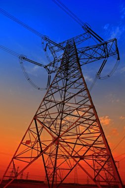 Elektrik kulesi, elektrik endüstrisi ekipmanları ve tesisleri