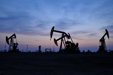 gün batımında sondaj 