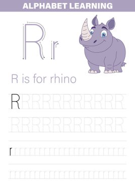 Çocuklar için tasarlanmış bir eğitim programı. Çalışma kağıdında 