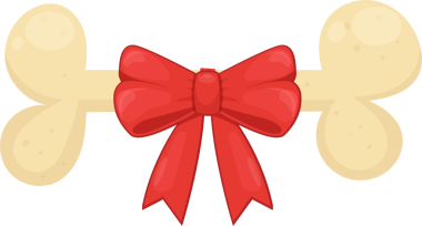 Köpek kemiği Clipart tasarımı çizimi