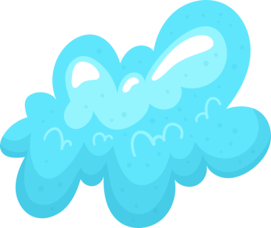 Sabun köpüğü klişe tasarım çizimi