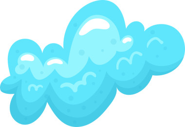 Sabun köpüğü klişe tasarım çizimi