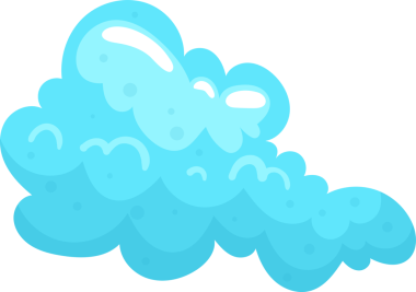 Sabun köpüğü klişe tasarım çizimi