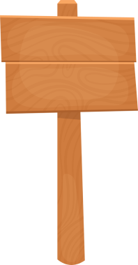 Tahta tabela klip tasarımı illüstrasyonu