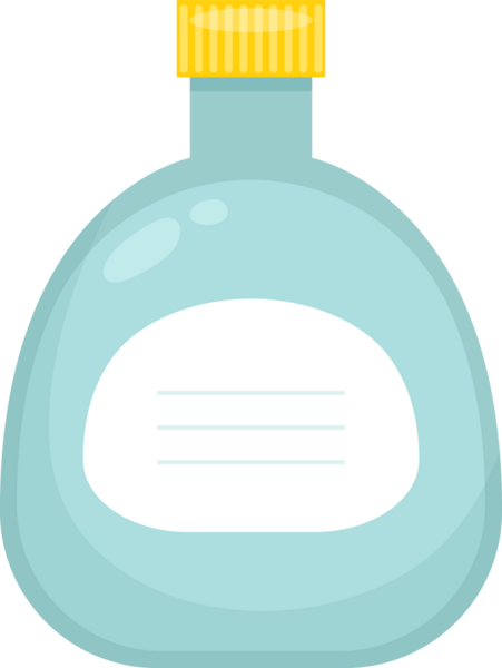 Etiket klip tasarımı illüstrasyonlu şişe