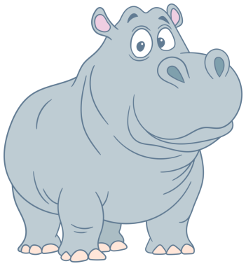 Bu çizim, yumuşak ve yuvarlak hatlara sahip bir su aygırını betimler ve ona nazik bir görünüm verir. Anlamlı gözleri ve ince renklendirmesi dostane bir estetik yaratıyor..