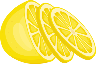 Sulu bir limon, kısmen dilimlenmiş parlak sarı mermiler, simsiyah bir zemin üzerinde oturur. Limonların canlı renkleri ve canlı bölümleri yazın özünü ve ferahlatıcı lezzetleri çağrıştırıyor..