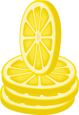 Canlı bir görüntü, taze kesilmiş limon dilimlerini gösteriyor. Parlak sarı renk ve meyvelerin detaylı dokusu yaz mevsimi ve ferahlatıcı bir his yaratır. Mutfak ve içecekle ilgili bağlamlar için idealdir..