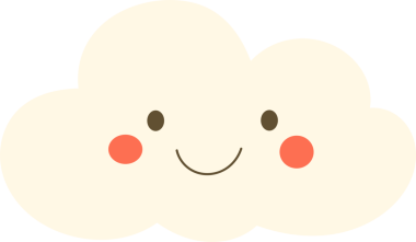 Bu resim basit, dostane bir tasarıma sahip tuhaf bir bulut karakterini gösteriyor. Tarafsız tonları ve nazik gülümsemesi misafirperver, samimi ve rahatlatıcı bir estetik oluşturuyor. Grafikler için ideal.
