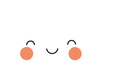 Mutlu bir ifadeye sahip beyaz bir bulutun karikatür tarzı çizimi. Bulutun yuvarlak pembe yanakları ve kıvrık bir ağzı var, ona tatlı ve dostane bir görünüm veriyor..