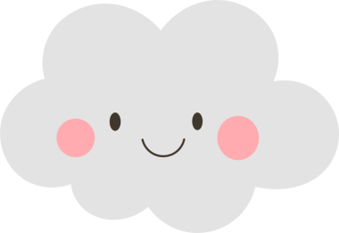 Bu enfes resimde zarif bir gülüşü ve pembe yanakları olan tuhaf bir bulut karakteri sergileniyor. Basit tasarımı ve yumuşak renkleri onu hava temaları ve çocuk çizimleri için ideal kılıyor..