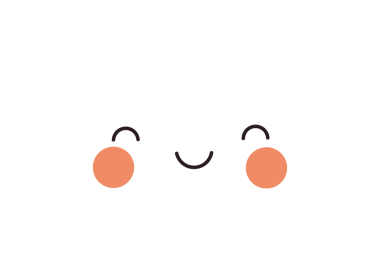 Bu sevimli illüstrasyonda mutlu, gülümseyen bir yüzü olan tüylü beyaz bir bulut var. Gül gibi yanakları ve neşe saçan basit kıvrımlı bir ağzı var. Bulutun şirin bir tasarımı var..