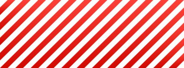 Çapraz kırmızı ve beyaz çizgili basit bir desen. Arka planda canlı kırmızı ve parlak beyaz şeritler var. Temiz ve cesur bir görüntü yaratıyorlar..