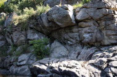 Küçük taşlı taş duvar