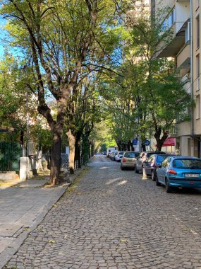 Barselona şehrinin güzel manzarası