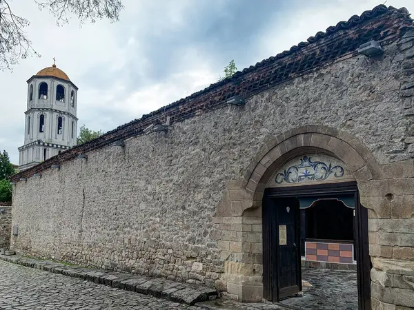 Taştan duvarı olan antik kilise, Filibe, Bulgaristan
